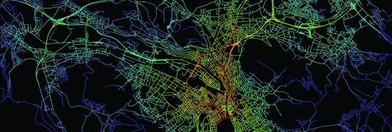 In the course ‘New Methods in Urban Analysis and Simulation’ spatial configurations are analyzed throughout computational methods. In a series of theory lectures we explore how the design and planning of cities can be evidence-based by using scientific methods.